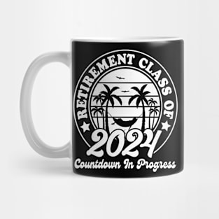 Retirement Class Of 2024 Countdown In Progress Mug